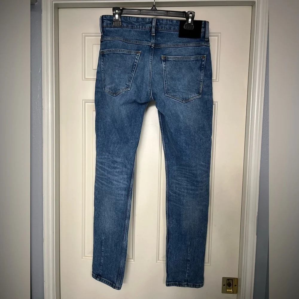 NEUW Lou‎ Slim Blue Jeans Men's Size 28 X 32 Actual Inseam 31 Button Fly